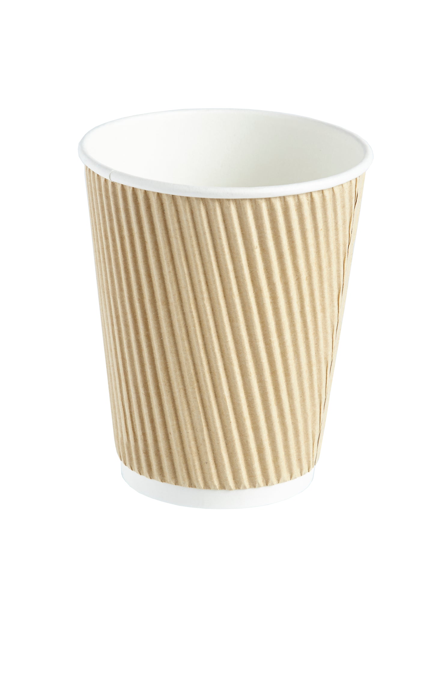 Recyclable Ripple Triple Layer Paper Cups