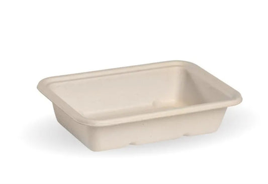 Biocane Rectangular Takeaway Base - Natural