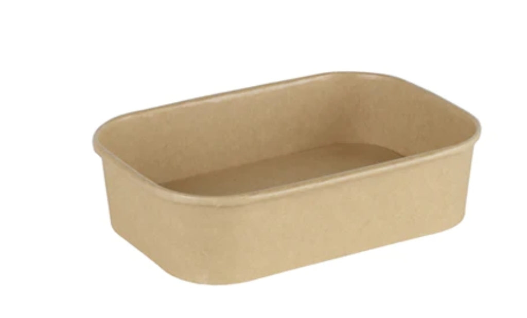 Rectangular BioBoard Bowl 1000ml