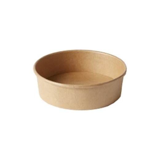 Round Kraft BioBoard Bowl 500ml