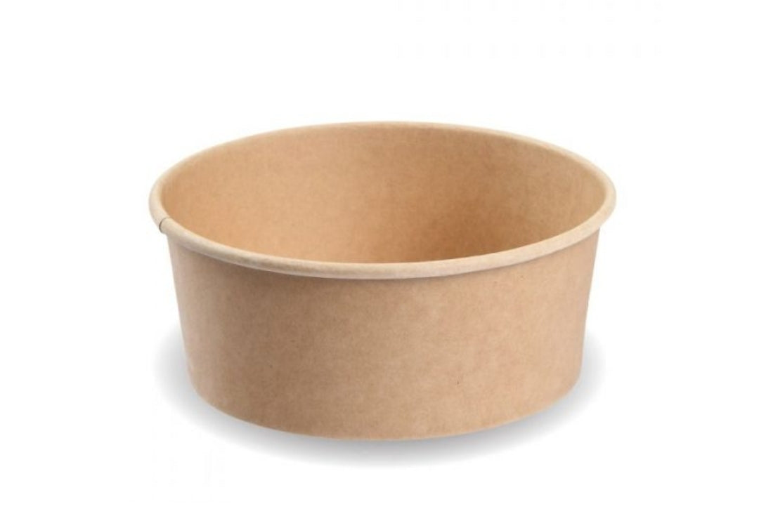 Round Kraft BioBoard Bowl 1000ml